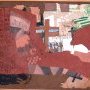 Kra N'Guessan. La passion du Christ et celle de Mahomet 102 x 72 cm