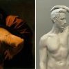 L'incrédulité de saint Thomas, Le Caravage, 1603 & Doubting Thomas, (...)